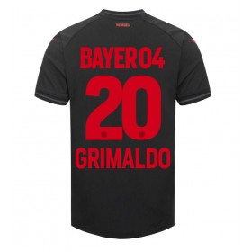 Bayer Leverkusen Alejandro Grimaldo #20 Heimtrikot 2023-24 Kurzarm